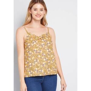 NWT Modcloth Spruced Up Summer Sleeveless Top Size XXS